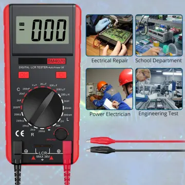 PROSTER LCR Meter LCR Multimeter Tester for Capacitance Resistance