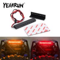 YEAHRUN 32/65mm Light Lamp Bar Red Yellow for Axial SCX10 90046 Wraith RR10 TRX-4 D90 Tamiya 1/10 RC Crawler Model Car  Power Points  Switches Savers