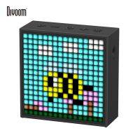 กล่องเวลา J116 Divoom Evo ลำโพงบลูทูธแบบพกพาพร้อมนาฬิกาปลุกจอแสดงผล LED แบบตั้งโปรแกรมได้สำหรับการสร้างศิลปะพิกเซลของขวัญที่ไม่ซ้ำกัน