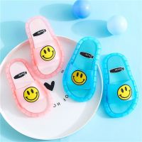 READY STOCK ☏ Childrens slippers summer net red luminous BOYS+GIRES fashion outer wear cute little girl home indoor soft bottom sandals and slippers