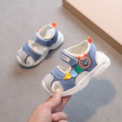 2022 Summer Baby Boys Girls Sandals Children Beach Sandals Cartoon Infant Toddler Shoes Comfortable Soft Sole Kids Student Shoes