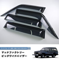 คิ้วกันสาดรถ กันฝน TOYOTA LAND CRUISER VX60 (BIG WIDE TYPE) Weather Guard/Rain Deflector/Window Visor