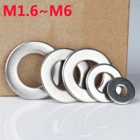 ☃❂♦ Flat Gasket 304 Stainless Steel Flat Gasket Washer Metal Small Gasket Meson Thickening and Thin Can Be Customized M1.6M2M3M4M5M6