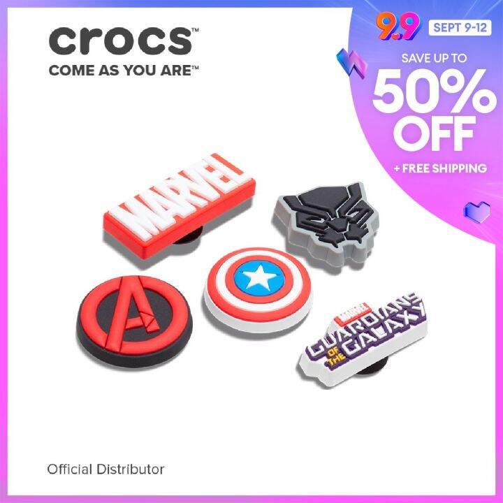 Crocs Jibbitz Marvel Pack Lazada PH