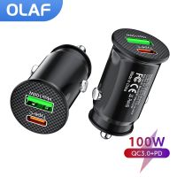 Olaf 100W เครื่องชาร์จชนิด C อะแดปเตอร์ชาร์จสำหรับ iPhone