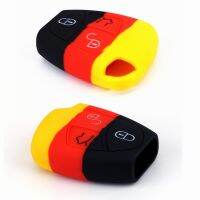 shangdjh Silicone Car Smart Remote Key Protector Shell Car Key Fob Cover Case Holder for Mercedes Benz C240 W210 W211 M C S B E ML CL CLK