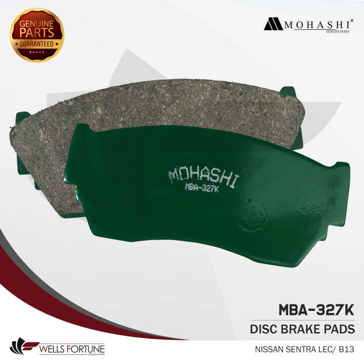 Nissan Sentra LEC / B13 Mohashi Disc Brake Pads (4 PCS) Lazada PH