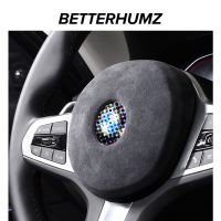 Alcantara For BMW F20 F40 F30 F32 F34 F36 F48 F80 F83 G20 G30 G11 G12 X3 G01 X4 G02 Steering Wheel Cover Sticker Car Accessories