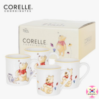 พิกัด CORELLE × ชุดถ้วยวินนี่เดอะพูห์ดิสนีย์/แก้วมัคของขวัญแก้วน้ำ380มล.