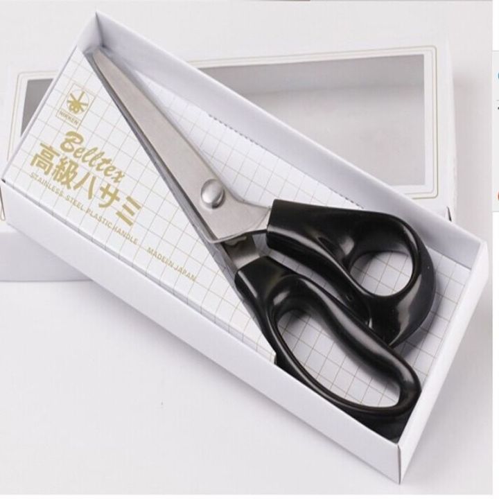 zigzag-scissors-stainless-steel-กรรไกรซิกแซก-ขนาด-9-นิ้ว-กรรไกรฟันปลา-กรรไกรตัดเสื้อ-ตัดผ้า-ผลิตสแตนเลส-304-กรรไกรหยัก-กรรไกรฟันโค้ง-กรรไกรตัดหนัง