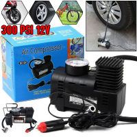 แบบพกพา12V 300150psi Mini Air Compressor ปั๊มยางยาง Inflator 15LPM ได้อย่างรวดเร็ว Inflate สำหรับ Auto รถจักรยานยนต์ Kayak จักรยาน