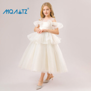 MQATZ Đầm Dự Tiệc Công Chúa Bé Gái Trang Phục Dạ Hội Hoa Cho Trẻ Em Trang