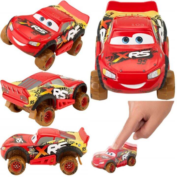 Cars Disney Car Pixar 3 Xrs Series Big Wheels Mud Racing Car Lightning Mcqueen Ramirez Storm