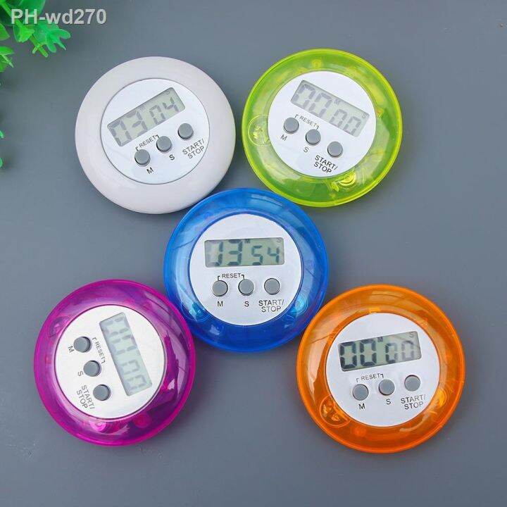 5Colors Digital LCD Stopwatch Timer Kitchen Racing Alarm Clock Stop Watch Kitchen