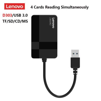 Lenovo D302D303 USB 3.0 Digital Card Reader 4 in 1 Multifunction TF CF MS SD Secure Memory Card Reader for PC Laptop