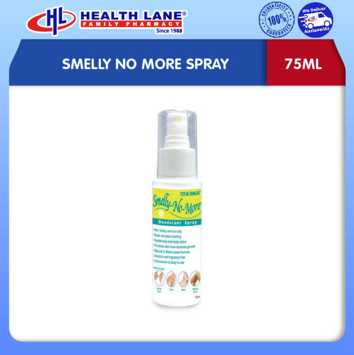 SMELLY NO MORE SPRAY (75ML) Lazada