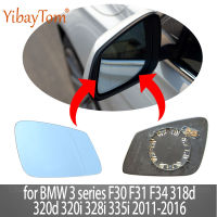 1pc Side View Rearview Blue Heated Left &amp; Right Mirror Glass for BMW 3 Series F30 F31 F34 318d 320d 320i 328i 335i 2011-2016