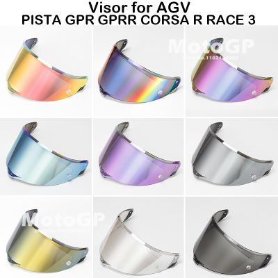 หมวกกันน็อคเต็มรูปแบบป้องกันรังสียูวีอุปกรณ์บังแดดหมวกกันน็อคกระบังแสงป้องกัน RACE3สำหรับ PISTA GPR CORSA R