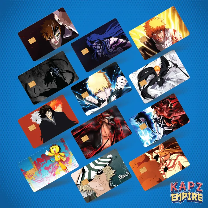 Bleach Anime ATM Bank Sticker Card Cover Access Touch n Go Skin Bank ...