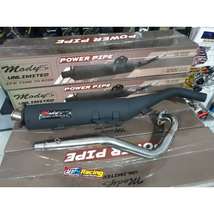 【Ready Stock】 MODY 5 RACING POWER PIPE (SILENT TYPE) - SNIPER150 ...