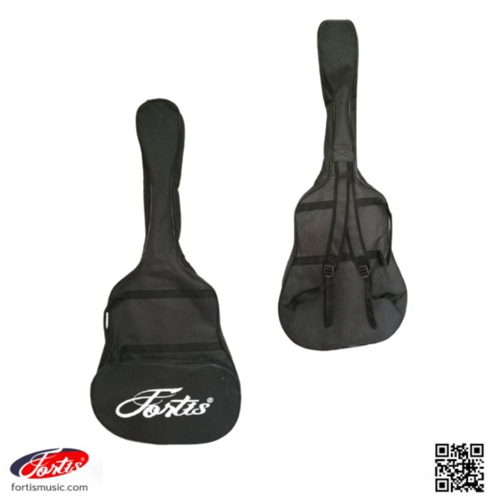 fortis-กระเป๋ากีต้าร์โปร่ง-กระเป๋าใส่กีต้าร์โปร่งขนาด-40-41-นิ้ว-guitar-ba-for-gutitar-40-41-niches