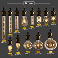 220V Retro Vintage Edison Lamp E27 4W 6W 8W LED Filament Ampoule Bulbs T45 A60 ST64 G80 G95 LED Vintage Decoration Edison Lights