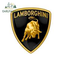 EARLFAMILY 13ซม.X 11.7ซม.สติกเกอร์รถตลกสำหรับLamborghiniโลโก้รถภาพสติ๊กเกอร์กันน้ำ