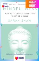 (พร้อมส่ง) หนังสือภาษาอังกฤษ Mindfulness : Where It Comes from and What It Means (Buddhist Foundations) [Paperback]