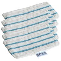 ❖ 5PCS Mop Pads for Black Decker Steam Mop FSM1610 FSM1630 Washable and Reusable Replacement Mopping Cloth