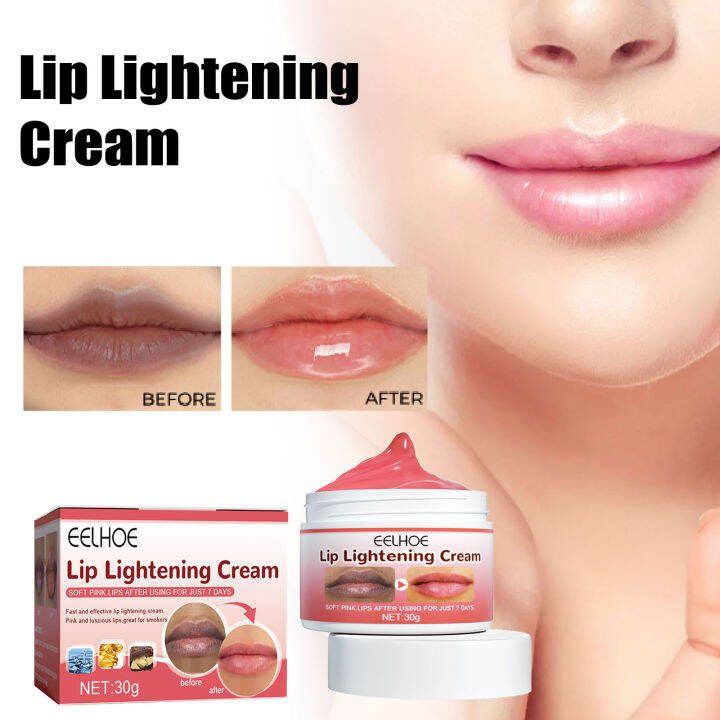 Eelhoe Lip Lightening Cream Moisturizing Balm Whitening Brightening Nourishing Lipstick Remove