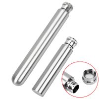 【YF】◑☫✁  1/1.5/5OZ Polished Wine Bottle Tubular Pot for Camping Hip Flasks  Accessories