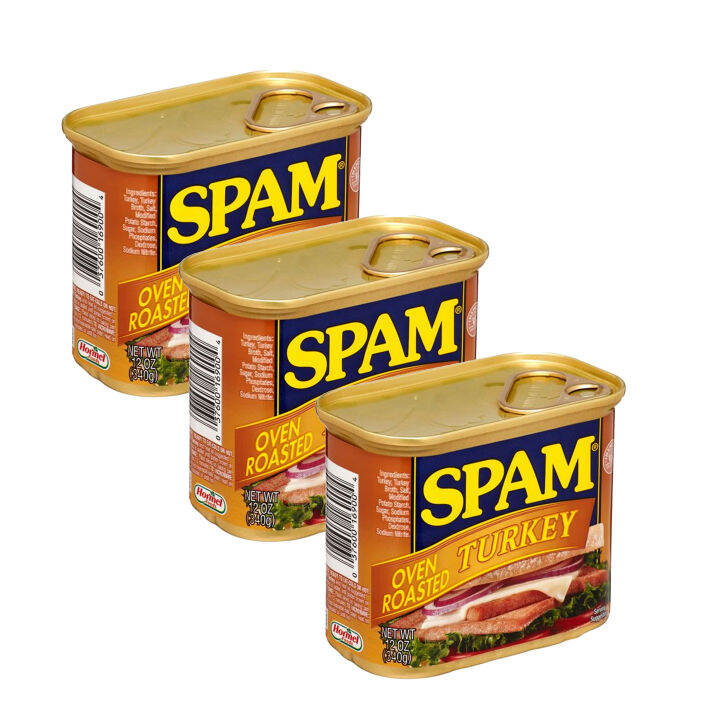 SPAM Oven Roasted Turkey 3 CANS (340G per can) Lazada PH