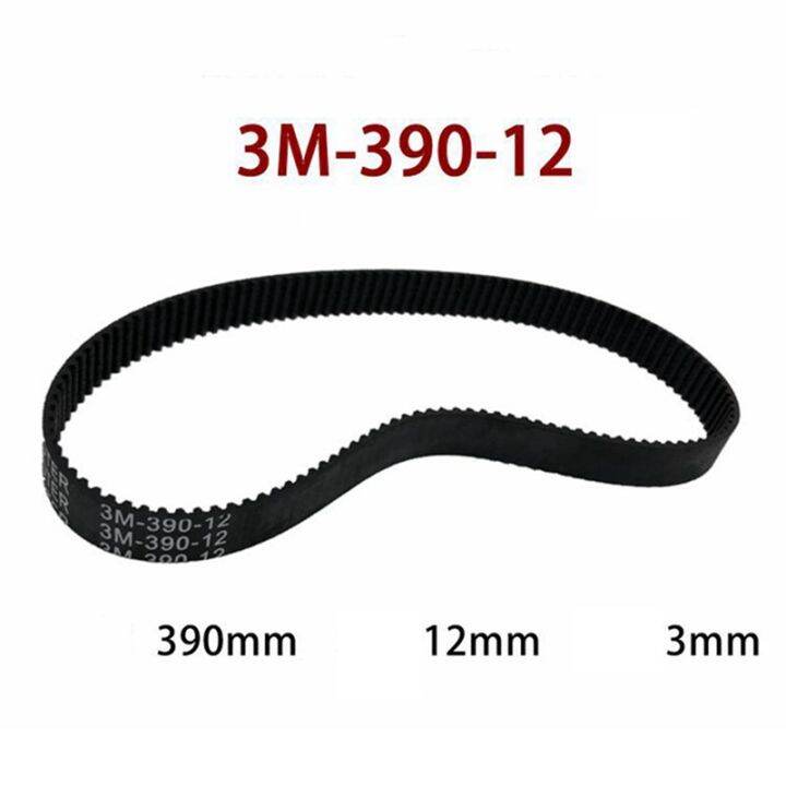 3pcs-390-12-drive-belt-durable-thickened-rubber-drive-belt-accessories-for-electric-bike-e-bike-scooter-motorcycle