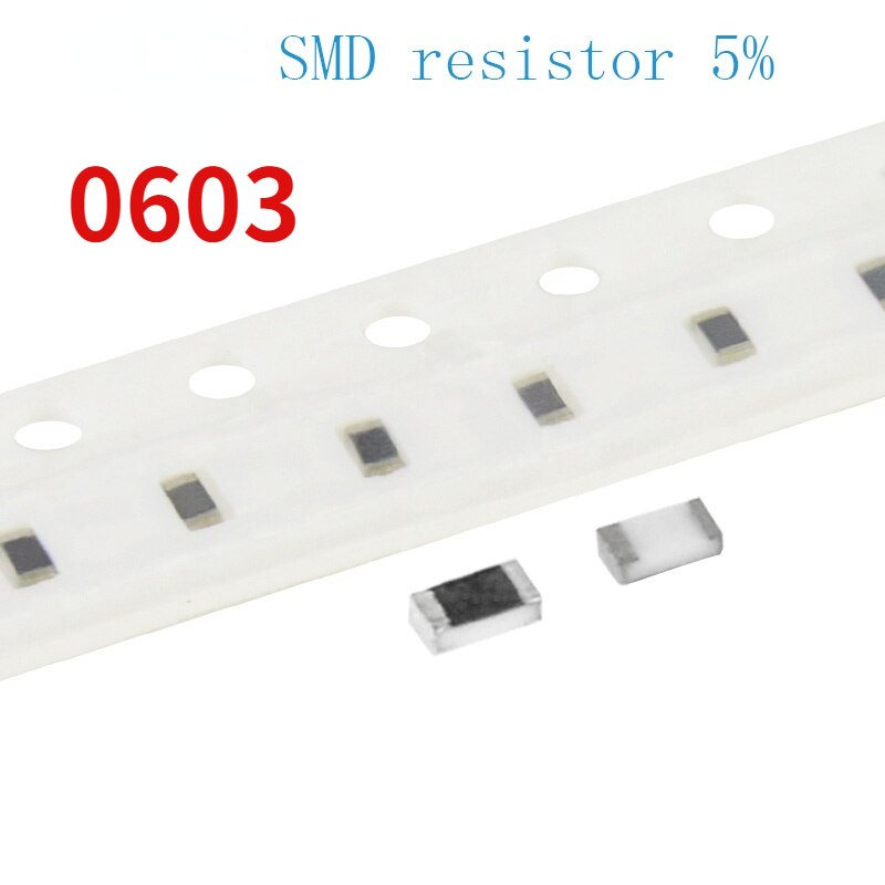 1608 1.6mm×0.8mm SMD Chip Resistor 200PCS 470K ohm Ω 474 5% 0.1W 1/10W 0603 