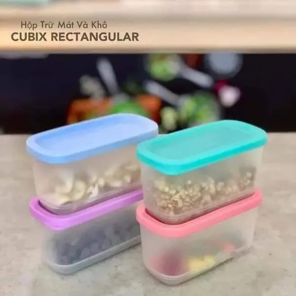 Tupperware Cubix Rectangular Small 250ml/ Small Container/ Food