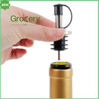 GROCERY LIFE 1/3PCS การรับประทานอาหาร จุก เครื่องมือบาร์ มัลติฟังก์ชั่น สแตนเลส เครื่องจ่ายมะกอก เครื่องเทไวน์ ปากขวด