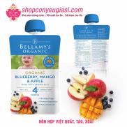 HCMDinh Dưỡng Hữu Cơ Chế Biến Sẵn Bellamys Organic Cháo Ăn Dặm - 4m Việt