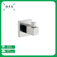 NTS Single Robe Hook ที่แขวนเสื้อคลุมในห้องน้ำ ตะขอแขวนเสื้อคลุม ตะขอแขวนผ้าเช็ดตัว สแตนเลส Maya Series พื้นผิว Satin รุ่น BH-MAS10