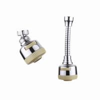 Universal 360 Degree Rotating Nozzle Faucet Extender Water Diffuser Tap 2 Mode Mixer Aerators Bubbler Filter for Kitchen Parts