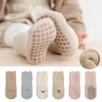 【cw】21 New Baby Floor Socks Autumn and Winter Thick Warm Terry Non-Slip Indoor Boys and Girls Toddler Baby Socks ！