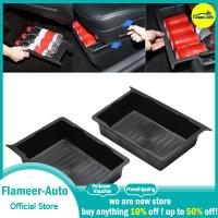 Flameer 2ชิ้นใต้ที่นั่งกล่องเก็บของอุปกรณ์จัดระเบียบสำหรับเทสลารุ่น Y