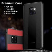 เคสหนังกันกระแทกอย่างดี Huawei Mate20x Mate20Pro Mate20 P20Pro คัตติ้งเนี๊ยบ หรูหรา สัมผัสดีมาก