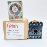 ไทม์เมอร์​  Timer  PTEN AH3N-C 220VDC 5A