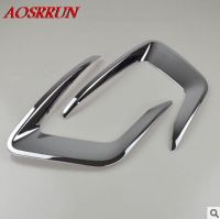 For hyundai Creta 2014 2015 abs Chrome front Fog light Lamp Shade Frame Trim Fog Light Bezel Car Lamp Covers protector styling