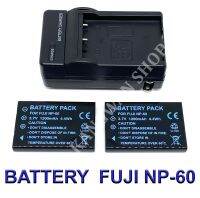 (Saving Set 2+1) FNP-60 / FNP60 / NP60 / NP-60 แบตเตอรี่และแท่นชาร์จสำหรับกล้องฟูจิ Battery and Charger for Fujifilm FinePix F601,F401,F402,M603,F410,F440,F450,F455 BY JAVA STORE