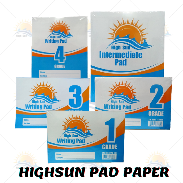 Writing Pads HighSun Students Writing Pad Grade 15 Intermediate Long