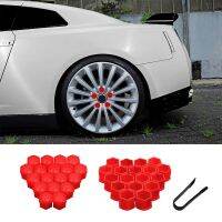 auto parts 19mm 20pcs Red Car Wheel Center Nut Cover Bolt Cap ABS Plastic for myvi saga blm flx wira axia alza Honda TOYOTA kia