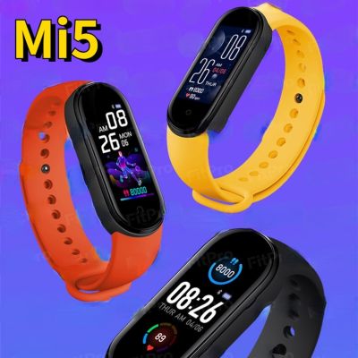 ๑ M5 Smart Bracelet Watches Bluetooth Intelligent Bracelet Step Heart Rate Blood Oxygen Monitoring Waterproof Smartband Smartwatch