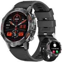 【LZ】 LEMFO Military Smart Watches for men IP68 Waterproof Bluetooth Call Heart Rate Sleep Monitor K52 smartwatch 1.39  Sports Watch