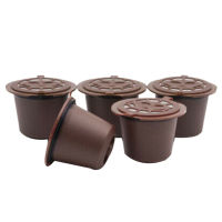 5/Pcs Stainless Steel Filter Reusable Coffee Capsules for Nespresso Machines